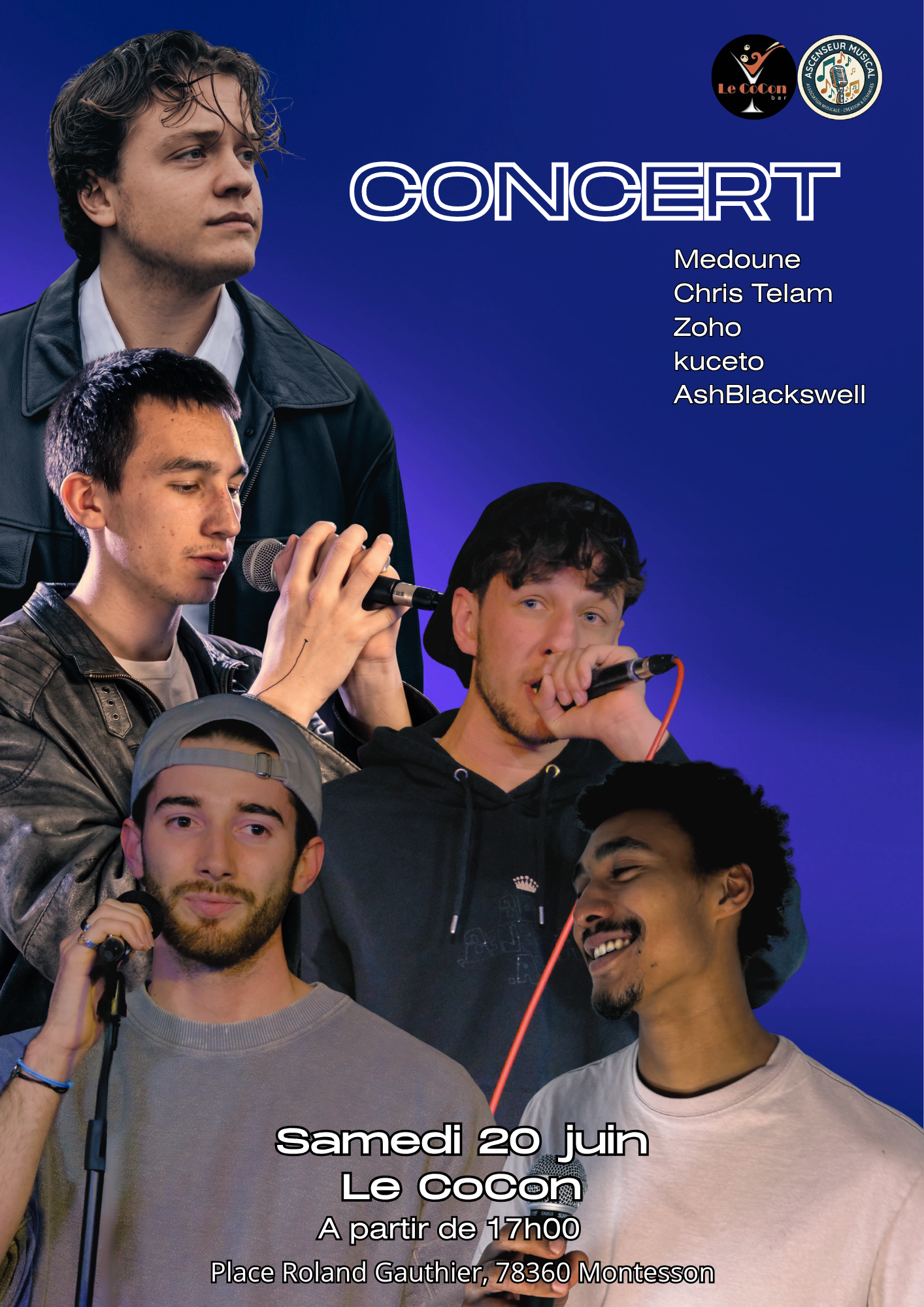 Affiche — Fête de la Musique — Le CoCon