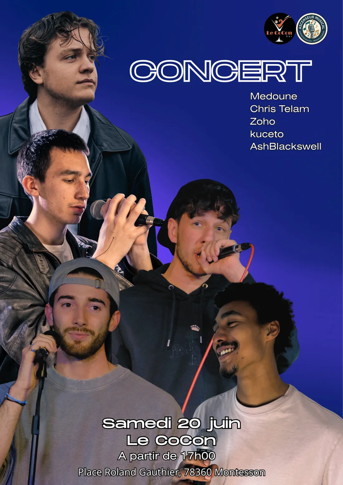 Affiche — Fête de la Musique — Le CoCon